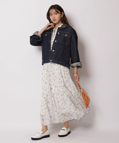 JUSGLITTY(ジャスグリッティー) |【Arpege story限定】プチフラワープリントワンピース