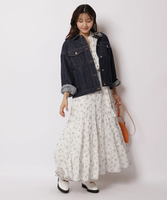 JUSGLITTY(ジャスグリッティー) |【Arpege story限定】プチフラワープリントワンピース