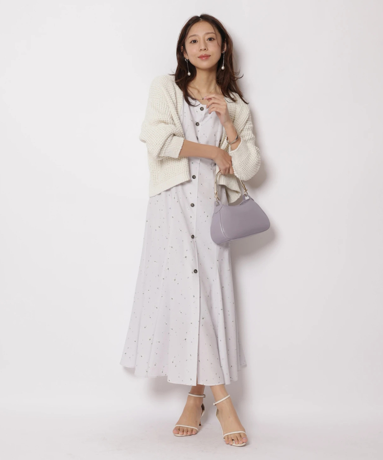 ペタルスウェイプリントワンピース | ワンピース | JUSGLITTY（ジャス