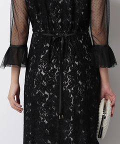 JUSGLITTY(ジャスグリッティー) |MIXレースドレス