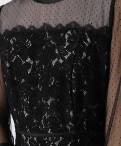 JUSGLITTY(ジャスグリッティー) |MIXレースドレス