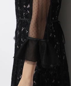 JUSGLITTY(ジャスグリッティー) |MIXレースドレス