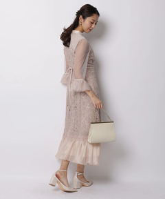 JUSGLITTY(ジャスグリッティー) |MIXレースドレス