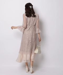 JUSGLITTY(ジャスグリッティー) |MIXレースドレス