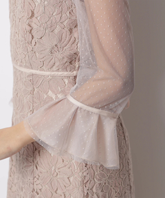 JUSGLITTY(ジャスグリッティー) |MIXレースドレス