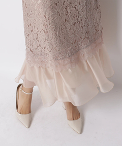 JUSGLITTY(ジャスグリッティー) |MIXレースドレス