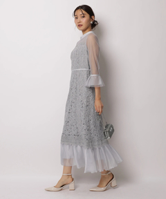 JUSGLITTY(ジャスグリッティー) |MIXレースドレス