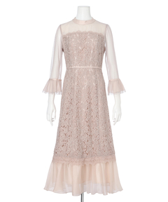 JUSGLITTY(ジャスグリッティー) |MIXレースドレス