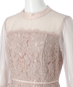 JUSGLITTY(ジャスグリッティー) |MIXレースドレス