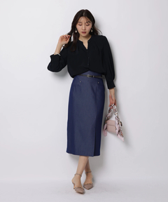 JUSGLITTY(ジャスグリッティー) |ベルト付タイトスカート