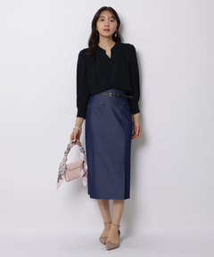 JUSGLITTY(ジャスグリッティー) |ベルト付タイトスカート