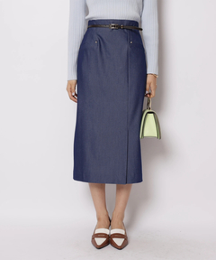 JUSGLITTY(ジャスグリッティー) |ベルト付タイトスカート