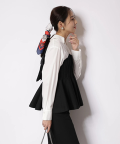 JUSGLITTY(ジャスグリッティー) |シャツレイヤードライクニット