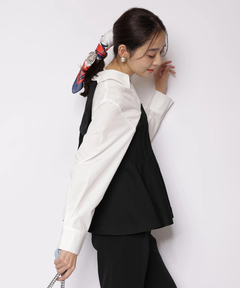 JUSGLITTY(ジャスグリッティー) |シャツレイヤードライクニット