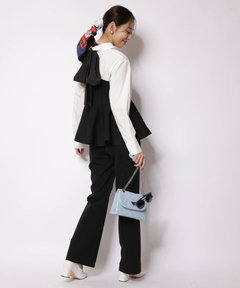 JUSGLITTY(ジャスグリッティー) |シャツレイヤードライクニット