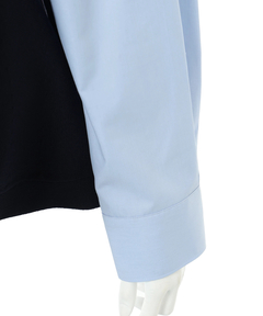 JUSGLITTY(ジャスグリッティー) |シャツレイヤードライクニット