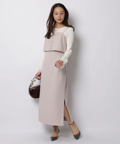 JUSGLITTY(ジャスグリッティー) |セットアップライクキャミワンピース