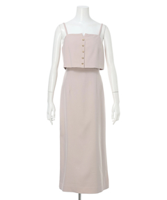 JUSGLITTY(ジャスグリッティー) |セットアップライクキャミワンピース