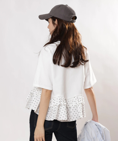 JUSGLITTY(ジャスグリッティー) |ペプラムカーデ