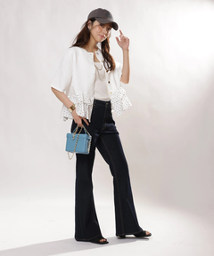 JUSGLITTY(ジャスグリッティー) |ペプラムカーデ