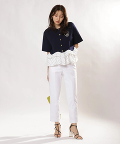 JUSGLITTY(ジャスグリッティー) |ペプラムカーデ