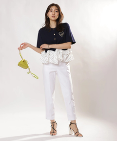 JUSGLITTY(ジャスグリッティー) |ペプラムカーデ