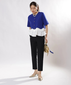 JUSGLITTY(ジャスグリッティー) |ペプラムカーデ