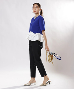 JUSGLITTY(ジャスグリッティー) |ペプラムカーデ