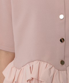 JUSGLITTY(ジャスグリッティー) |ペプラムカーデ