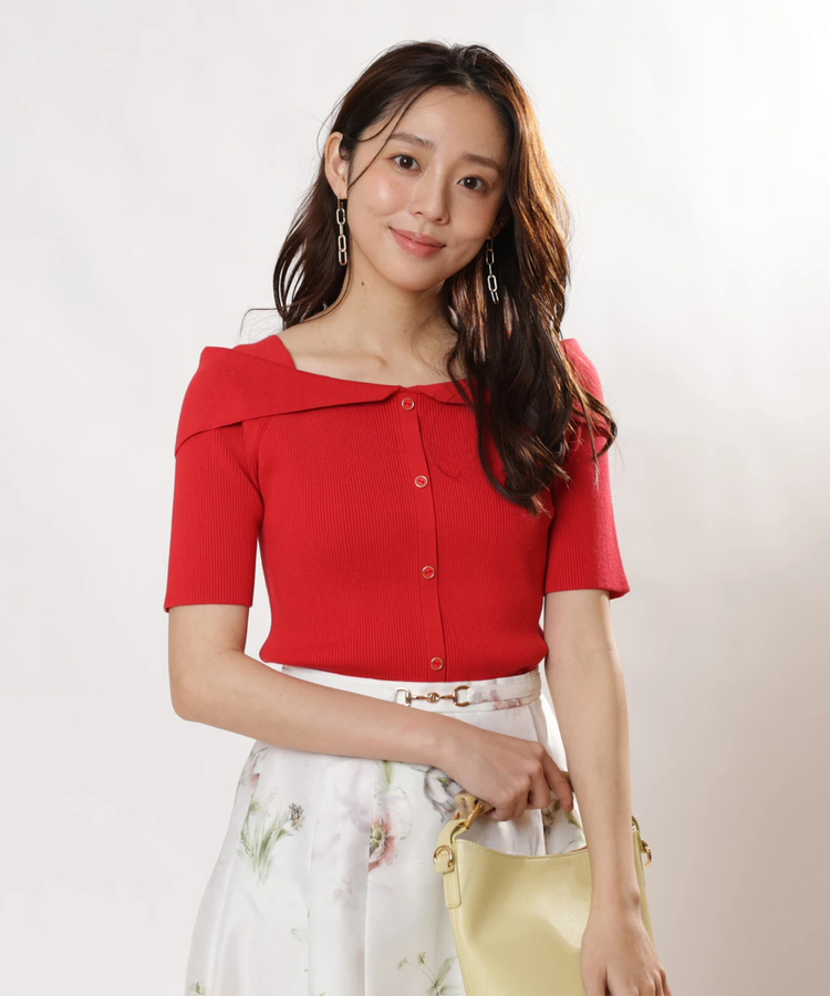 【おまとめ2点】ジャスグリッティー ツインニット JUSGLITTY（ジャスグリッティー） 長袖ニット 2 ブラウン レディース