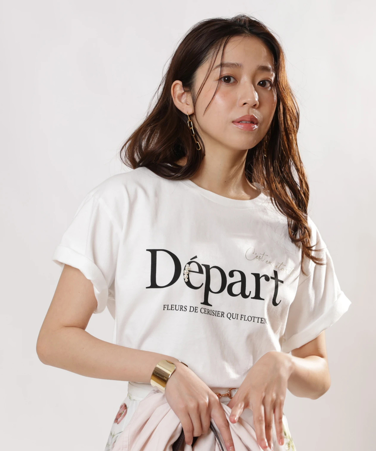 JUSGLITTY(ジャスグリッティー) |ロゴTシャツ