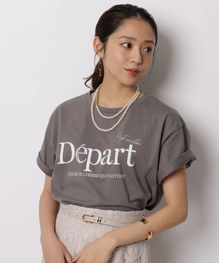 ジャスグリッティー トップス ロゴTシャツ | Tシャツ・カットソー | JUSGLITTY（ジャスグリッティー