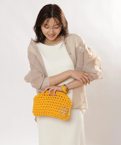 JUSGLITTY(ジャスグリッティー) |レースヘムニットワンピース