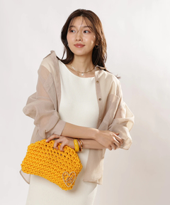 JUSGLITTY(ジャスグリッティー) |レースヘムニットワンピース