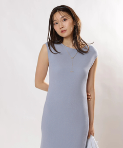 JUSGLITTY(ジャスグリッティー) |レースヘムニットワンピース