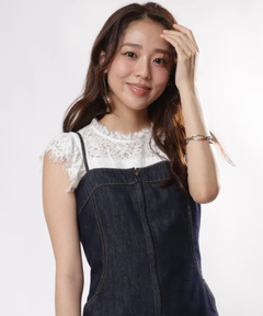 新品  2018SS ジャスグリッティー ショルダー刺繍プルオーバー 白 JUSGLITTY - 新品 2018SS ジャスグリッティー ショルダー刺繍プル
