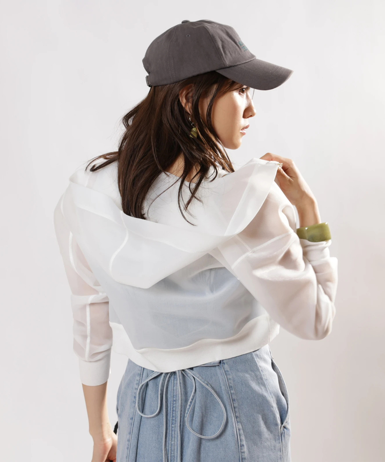 シアーカーデ　ジャスグリッティー　新品 配色シアーカーデアンサンブル | アンサンブル | JUSGLITTY（ジャス