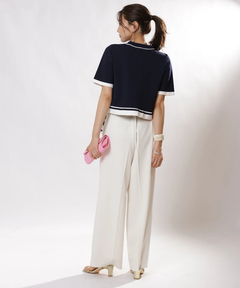 JUSGLITTY(ジャスグリッティー) |ラインジャケットライクカーデ