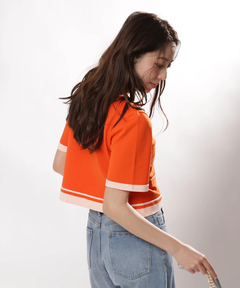 JUSGLITTY(ジャスグリッティー) |ラインジャケットライクカーデ