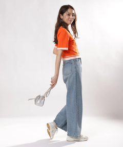 JUSGLITTY(ジャスグリッティー) |ラインジャケットライクカーデ