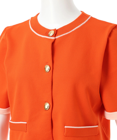 JUSGLITTY(ジャスグリッティー) |ラインジャケットライクカーデ