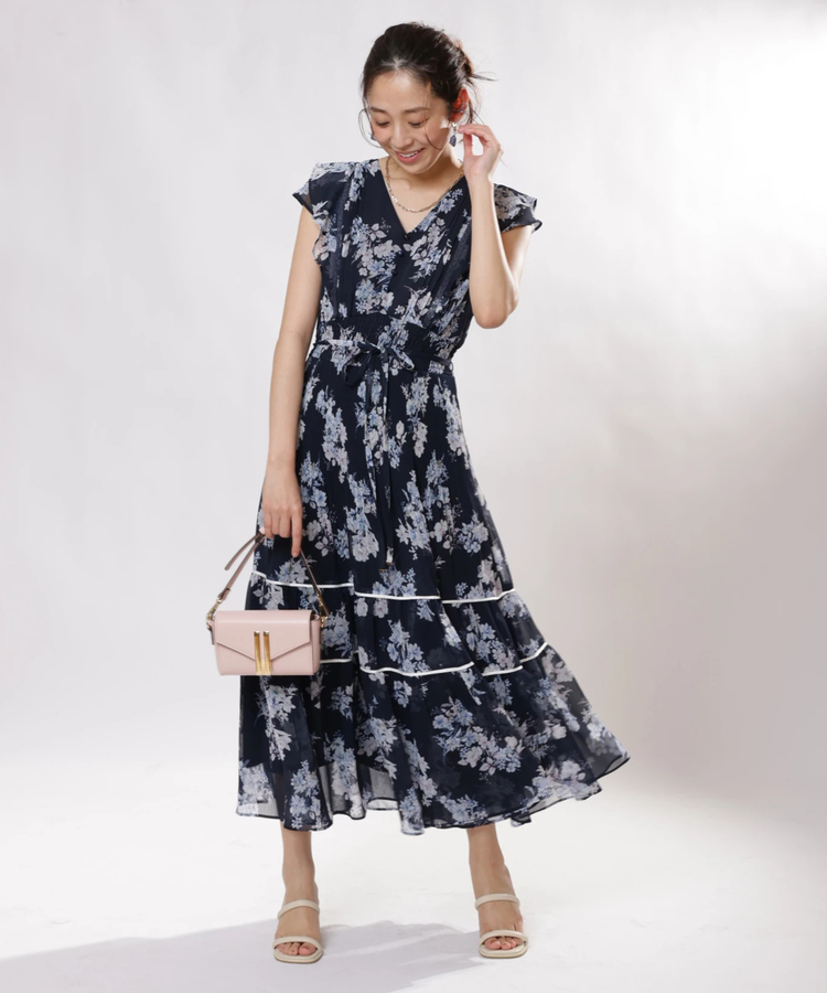 ブーケプリントワンピース | ワンピース | JUSGLITTY（ジャス