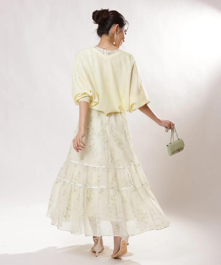 ブーケプリントワンピース | ワンピース | JUSGLITTY（ジャス