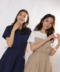 JUSGLITTY(ジャスグリッティー) |レイヤードドッキングワンピース