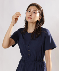 JUSGLITTY(ジャスグリッティー) |レイヤードドッキングワンピース