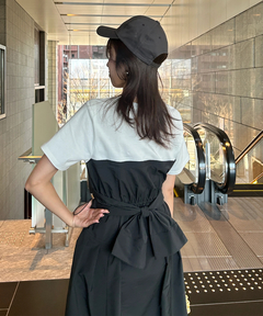 JUSGLITTY(ジャスグリッティー) |レイヤードドッキングワンピース