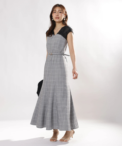 JUSGLITTY(ジャスグリッティー) |レースレイヤードワンピース