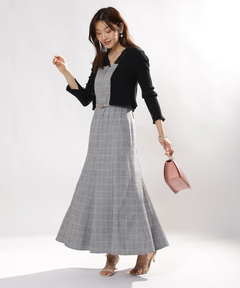 JUSGLITTY(ジャスグリッティー) |レースレイヤードワンピース