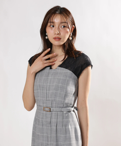 JUSGLITTY(ジャスグリッティー) |レースレイヤードワンピース