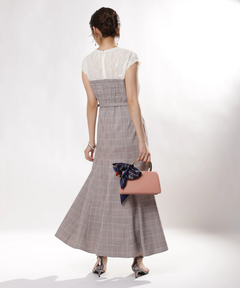 JUSGLITTY(ジャスグリッティー) |レースレイヤードワンピース